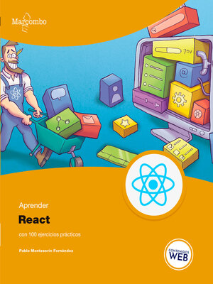 cover image of Aprender React con 100 ejercicios prácticos